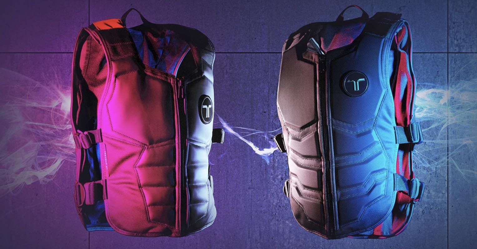 bHaptics X40 and X16 Vest