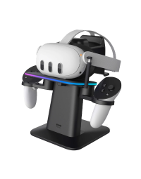 KIWI design Headset Stand & Charging Station for Meta Quest 3 and Quest 3S