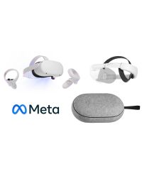 (End of Line) Meta Quest 2 Headset + Meta Accessory Bundle