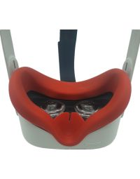 Silicone Face Mask for Quest 2 (Red)