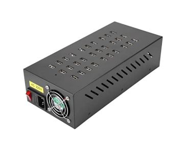 30-Port USB Hub with Quick Charge