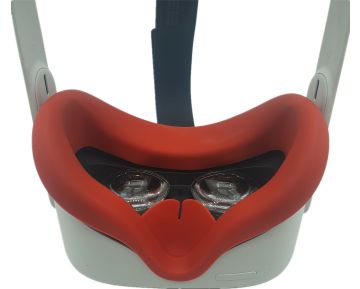 Silicone Face Mask for Quest 2 (Red)